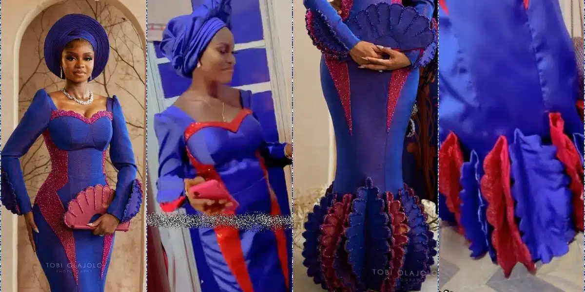 Priscilla Ojo’s wedding: Lady got people talking for recreating the wedding outfit